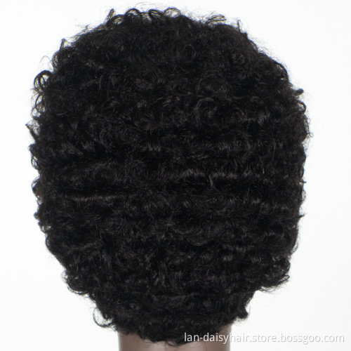 Wholesale Water Weave Machine Made Bob Wig Short Curl Virgin Cuticle Aligned Hair Brazilian Hair Wigs for Black Woman